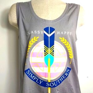 NEW Simply Southern Sleeveless Tank Size small {36)